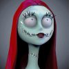 Sally Nightmare Before Christmas paint by number