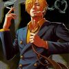 Sanji One Piece Anime paint by number