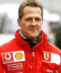 Schumacher Michael paint by number
