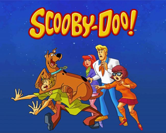 Scooby Doo Animated Movie paint by number