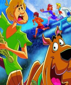 Scooby Doo Animation paint by number