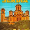 Serbia Poster paint by number