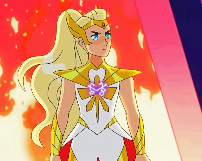 She Ra Adora paint by number