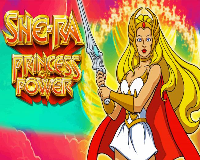She Ra And The Princesses Of Power paint by number