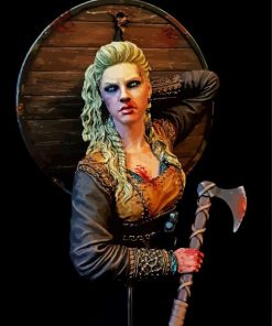 Shieldmaiden paint by number