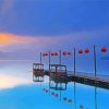 Sun Moon Lake Taiwan paint by numbers