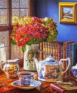 Tea Time Art paint by numbers