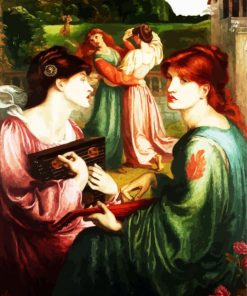 The Bower Meadow Rossetti paint by number