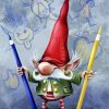 The Drawing Gnome Paint by numbers