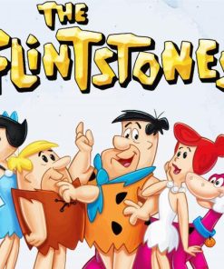 The Flintstones Family Animation paint by numbers