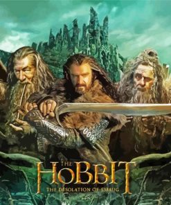 The Hobbit Fantasy Film paint by number