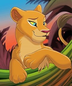 The Lion King Nala paint by number