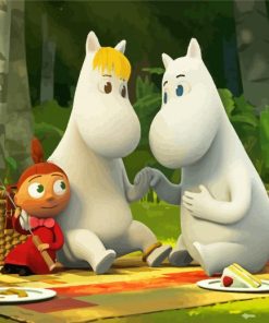 The Moomin Animation paint by number