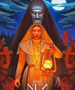 The Nun Movie paint by number