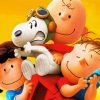 The Peanuts Animated Movie paint by number
