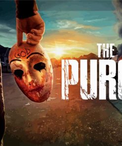 Thee Purge Movie Poster paint by numbers