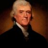 Thomas Jefferson Portrait paint by numbers
