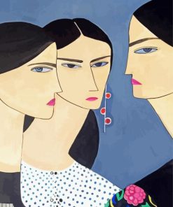 Three Women paint by number