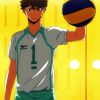 Toru Oikawa Volleyball Player paint by number