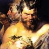 Two Satyrs By Rubens paint by number