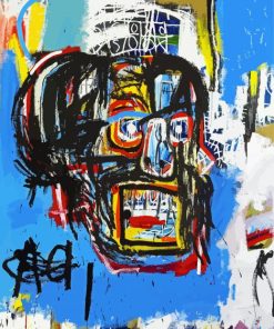 Untitled By Jean Michel Basquiat paint by numbers