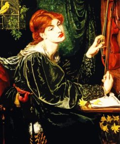 Veronica Veronese Rossetti paint by number