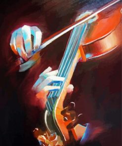 Violin Player paint by number