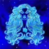 Virgo Horoscope Sign paint by numbers