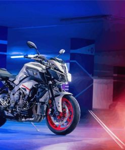Yamaha MT 10 Motorcycle paint by number