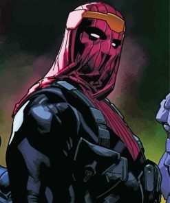 Zemo Marvel paint by number