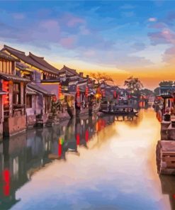 Zhouzhuang China paint by number
