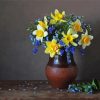 Jug And Wild Daffodils paint by numbers