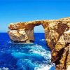 Azure Window Gozo paint by numbers