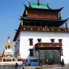Gandantegchinlen Monastery Mongolia paint by numbers