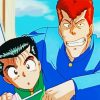 Kuwabara Anime Character paint by numbers