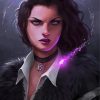 Aesthetic Yennefer Witcher paint by number