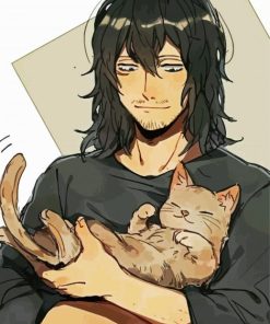 Aesthetic Aizawa paint by number