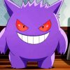 Gengar Animation paint by numbers