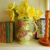 Jug And Wild Daffodils Art paint by numbers