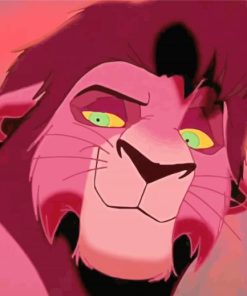 Kovu The Lion King Anime paint by numbers