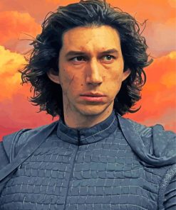 Kylo Movie Character paint by numbers