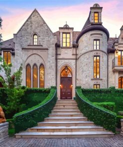 Luxury Mansion paint by numbers