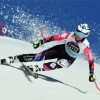Skiing Sports paint by numbers