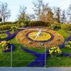 The Flower Clock Geneva paint by numbers