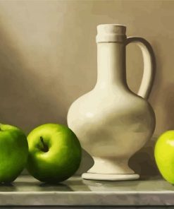 Apples Still Life Art paint by numbers