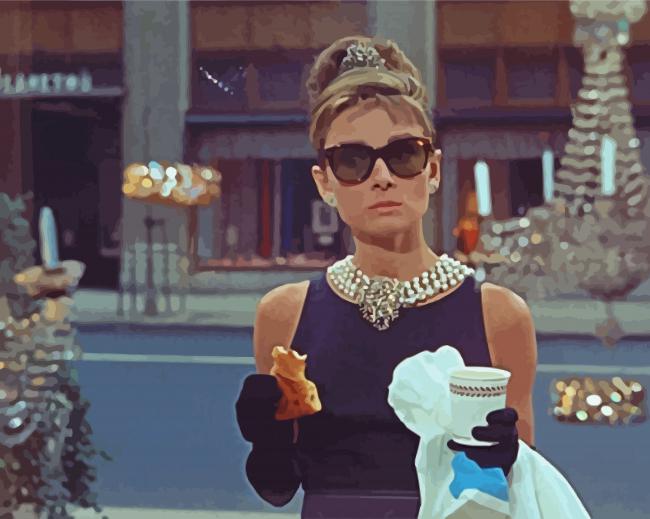 Breakfast At Tiffanys paint by numbers