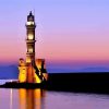 Chania Lighthouse paint by numbers