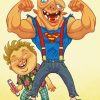 Sloth And Chunk The Goonies paint by numbers