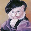 Classy Cat Animal paint by numbers