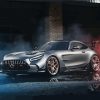 Cool Mercedes Amg Gt paint by numbers